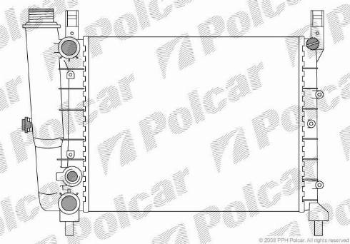 Polcar 3016085X - Hladnjak, hladjenje motora www.molydon.hr