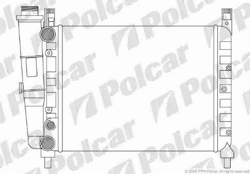 Polcar 301608-5 - Hladnjak, hladjenje motora www.molydon.hr