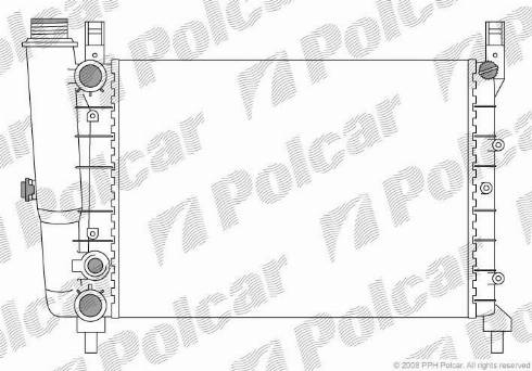 Polcar 3016087X - Hladnjak, hladjenje motora www.molydon.hr