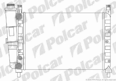 Polcar 301608-7 - Hladnjak, hladjenje motora www.molydon.hr