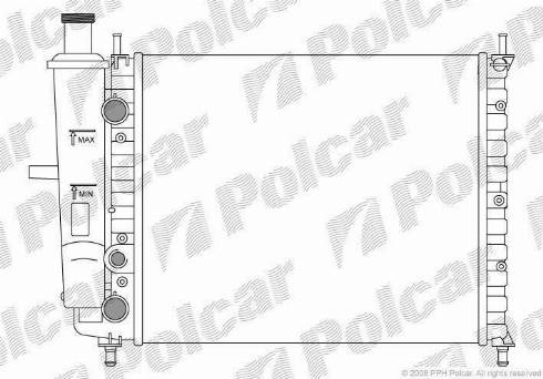 Polcar 301808-0 - Hladnjak, hladjenje motora www.molydon.hr