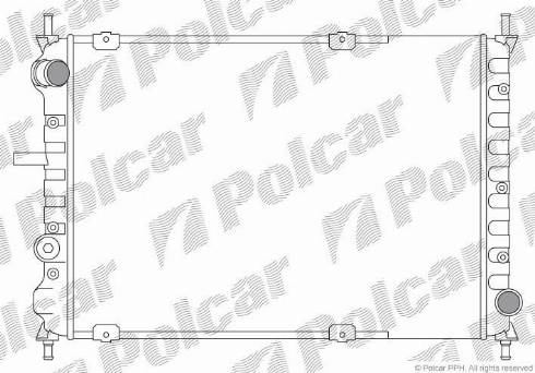 Polcar 301808A2 - Hladnjak, hladjenje motora www.molydon.hr