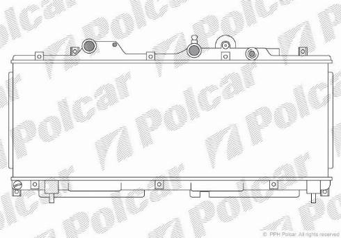 Polcar 3017089X - Hladnjak, hladjenje motora www.molydon.hr