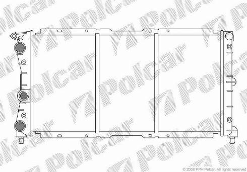 Polcar 301708-4 - Hladnjak, hladjenje motora www.molydon.hr