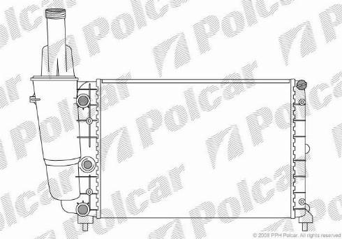 Polcar 3017081X - Hladnjak, hladjenje motora www.molydon.hr