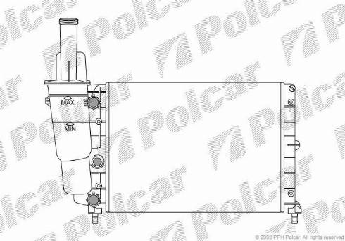 Polcar 301708-1 - Hladnjak, hladjenje motora www.molydon.hr