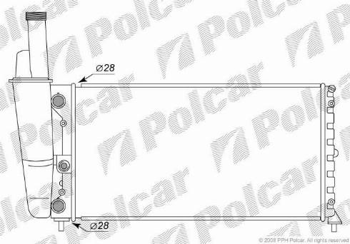 Polcar 301708-3 - Hladnjak, hladjenje motora www.molydon.hr