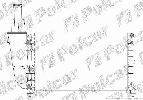 Polcar 3017082X - Hladnjak, hladjenje motora www.molydon.hr