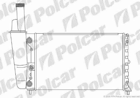 Polcar 301708-2 - Hladnjak, hladjenje motora www.molydon.hr