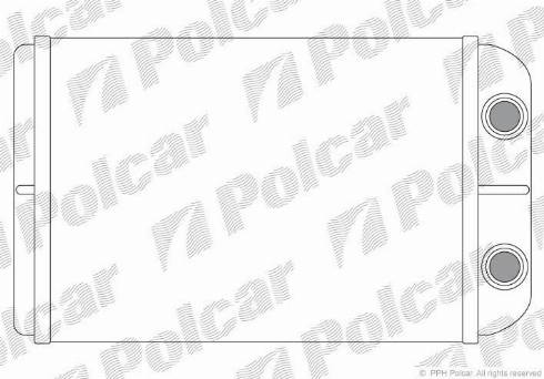 Polcar 3030N8-1 - Izmjenjivač topline, grijanje unutrasnjeg prostora www.molydon.hr