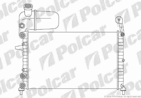 Polcar 3026081X - Hladnjak, hladjenje motora www.molydon.hr