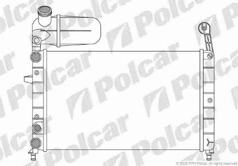 Polcar 302608-1 - Hladnjak, hladjenje motora www.molydon.hr