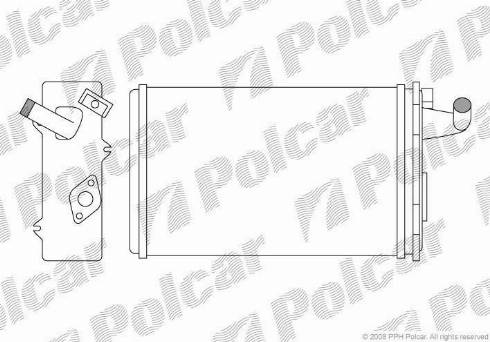 Polcar 3026N8-1 - Izmjenjivač topline, grijanje unutrasnjeg prostora www.molydon.hr