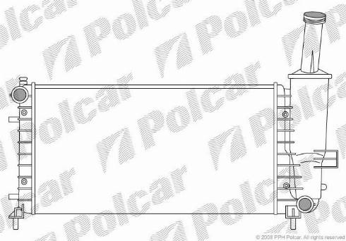 Polcar 3023081X - Hladnjak, hladjenje motora www.molydon.hr