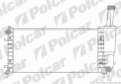 Polcar 3023082X - Hladnjak, hladjenje motora www.molydon.hr