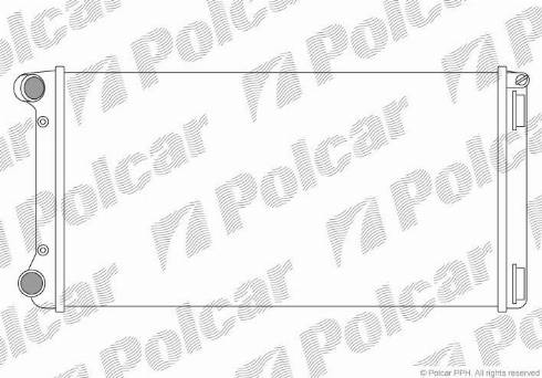 Polcar 302308A4 - Hladnjak, hladjenje motora www.molydon.hr