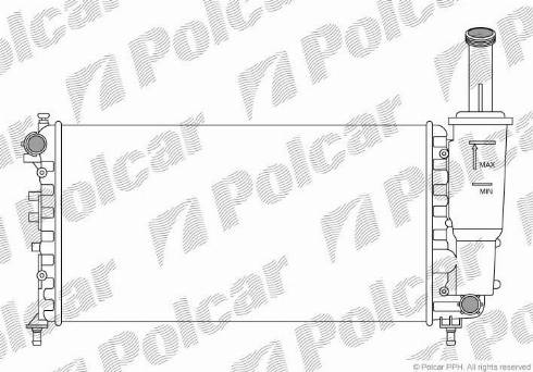 Polcar 302308A6 - Hladnjak, hladjenje motora www.molydon.hr