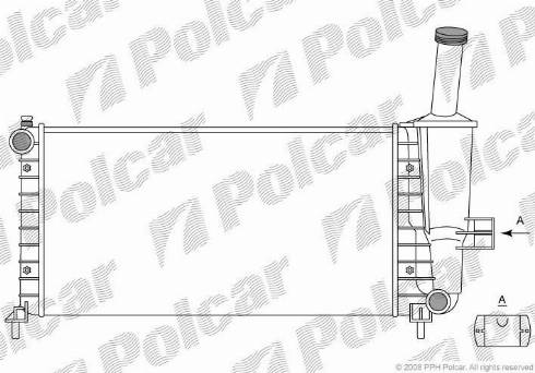 Polcar 3022081X - Hladnjak, hladjenje motora www.molydon.hr