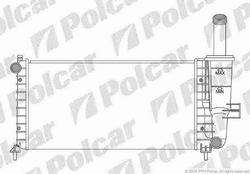 Polcar 302208-1 - Hladnjak, hladjenje motora www.molydon.hr