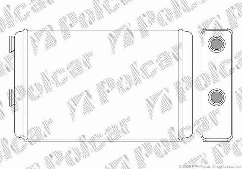 Polcar 3022N8-1 - Izmjenjivač topline, grijanje unutrasnjeg prostora www.molydon.hr