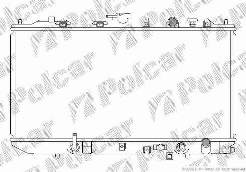 Polcar 380508-9 - Hladnjak, hladjenje motora www.molydon.hr
