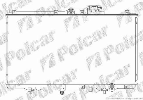 Polcar 3818081K - Hladnjak, hladjenje motora www.molydon.hr