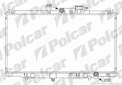 Polcar 381808-1 - Hladnjak, hladjenje motora www.molydon.hr