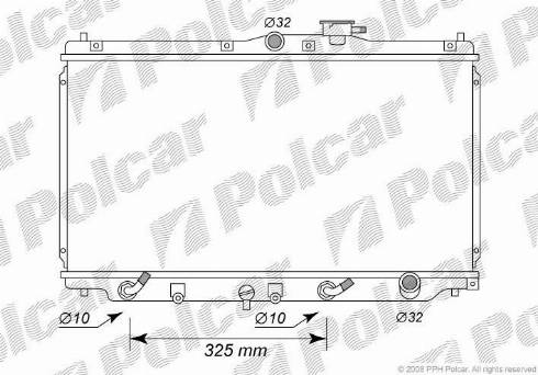 Polcar 381708-4 - Hladnjak, hladjenje motora www.molydon.hr