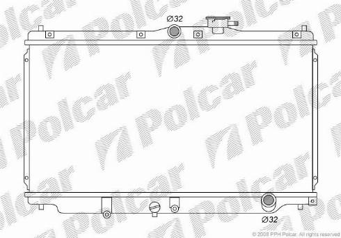 Polcar 381708-3 - Hladnjak, hladjenje motora www.molydon.hr