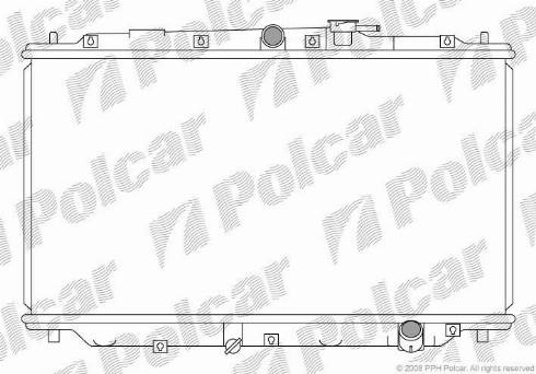 Polcar 382008-3 - Hladnjak, hladjenje motora www.molydon.hr