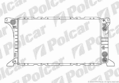 Polcar 324408-3 - Hladnjak, hladjenje motora www.molydon.hr