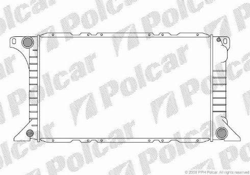 Polcar 324508-4 - Hladnjak, hladjenje motora www.molydon.hr