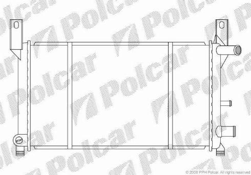 Polcar 320908-1 - Hladnjak, hladjenje motora www.molydon.hr