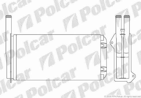 Polcar 3206N8-1 - Izmjenjivač topline, grijanje unutrasnjeg prostora www.molydon.hr