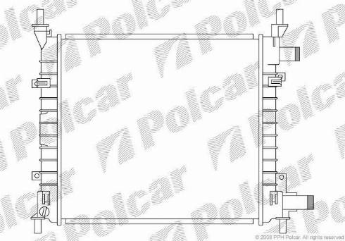 Polcar 3200082X - Hladnjak, hladjenje motora www.molydon.hr