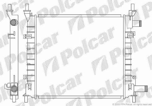 Polcar 320008-2 - Hladnjak, hladjenje motora www.molydon.hr