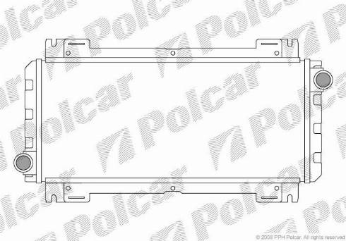 Polcar 320808-1 - Hladnjak, hladjenje motora www.molydon.hr