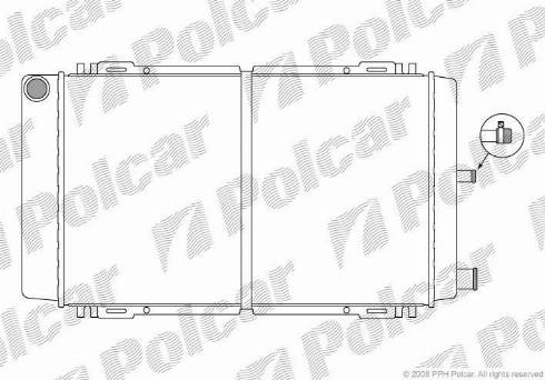 Polcar 320808-2 - Hladnjak, hladjenje motora www.molydon.hr