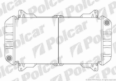 Polcar 320308-1 - Hladnjak, hladjenje motora www.molydon.hr