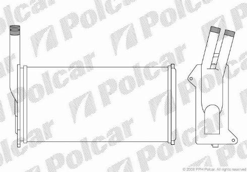 Polcar 3203N8-1 - Izmjenjivač topline, grijanje unutrasnjeg prostora www.molydon.hr