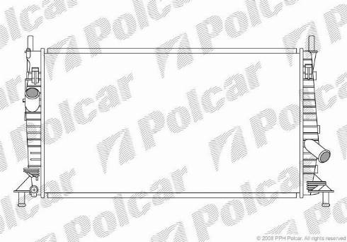 Polcar 320208-1 - Hladnjak, hladjenje motora www.molydon.hr