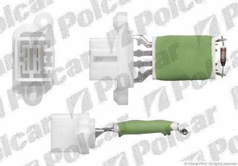 Polcar 3202KST2X - Otpornik, ventilator kabine/unutrasnjeg prostora www.molydon.hr