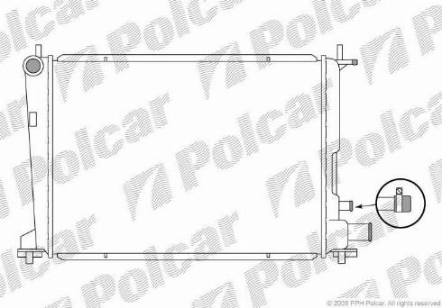 Polcar 321008-1 - Hladnjak, hladjenje motora www.molydon.hr