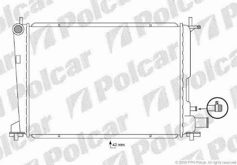 Polcar 321008-3 - Hladnjak, hladjenje motora www.molydon.hr