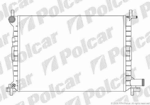 Polcar 3210082X - Hladnjak, hladjenje motora www.molydon.hr