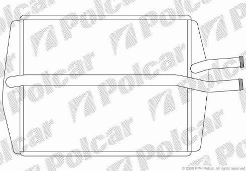 Polcar 3210N81X - Izmjenjivač topline, grijanje unutrasnjeg prostora www.molydon.hr