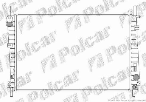 Polcar 321808-2 - Hladnjak, hladjenje motora www.molydon.hr