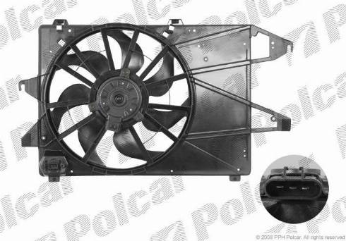 Polcar 321823W2 - Ventilator, hladjenje motora www.molydon.hr