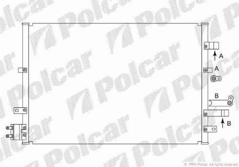 Polcar 3218K83X - Kondenzator, klima-Uređaj www.molydon.hr