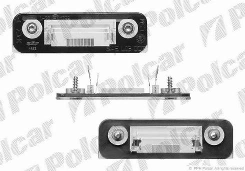 Polcar 3212959R - svjetlo za registarsku tablicu www.molydon.hr